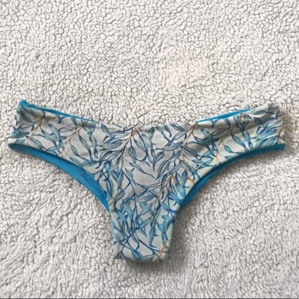 reversible san lorenzo floral bikini bottoms!